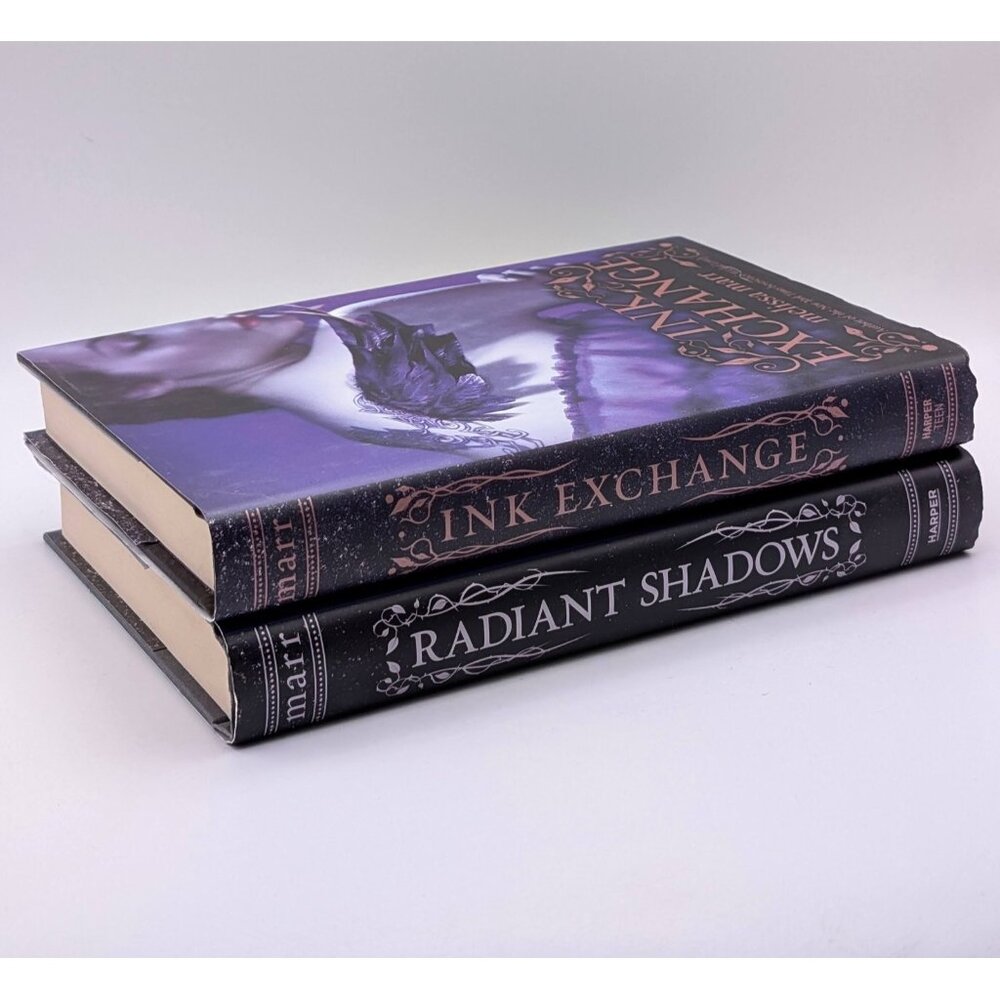 Melissa Marr Wicked Lovely Books 2 & 4 Hardcover Ink Exchange Radiant Shadows
